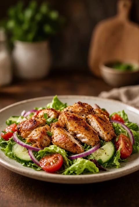 Rotisserie Chicken Salad Plate
